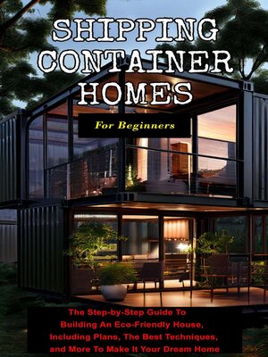 cover image of Shipping Container Homes For Beginners